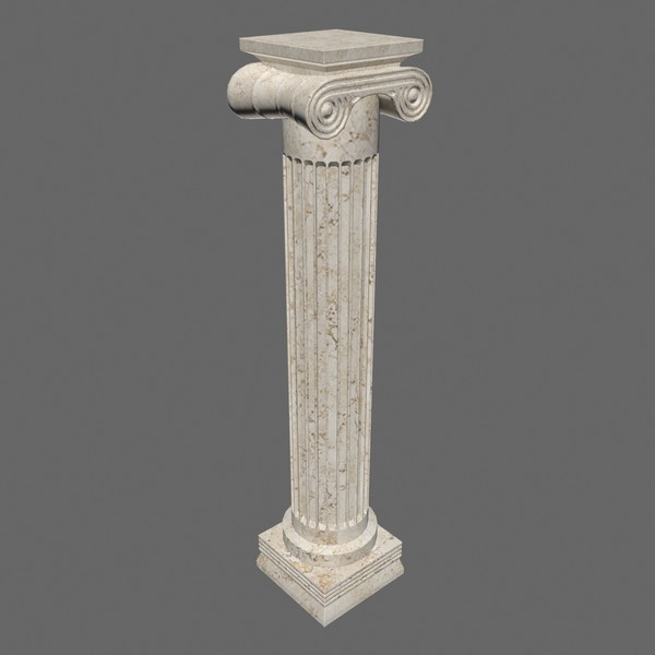antiquity pillar 3d model - Pillar 1 by Tschirner